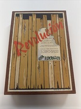 VTG 1971 Revolucion Board Game Bookshelf  Viva Federales RARE