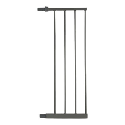 Munchkin Lindam 28 cm Druckverschluss Universal Treppengitterverlängerung - Silber