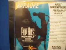 KARAOKE POP HITS MONTHLY CD G VOL.0702-ADULT CONTEMPORARY