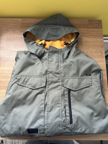 Oakley Spoiler Insulated Jacket Hoodie Olive Green Men’s Size Large SEE DESC - 第 2/24 張圖片
