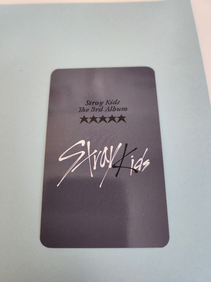 Stray Kids Hyunjin Official 5 Star album Lotte POB Photocard Kpop