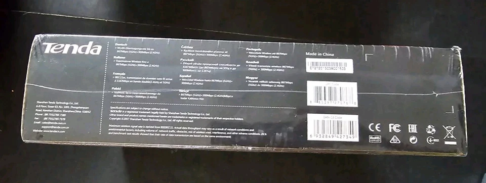 Tenda AC6 Roteador Wireless AC 1200mbps 4 Antenas Smart Dual Band Wi-Fi Router - Image 4 of 4