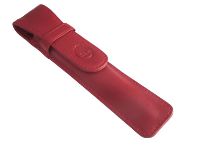 ECHT LEDER ETUI STIFTE EIN PLATZ HOCHWERTIG MARKE ADLER Q141