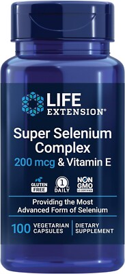 Super Selenium Complex, 200 mcg, 100 vegetarian capsules