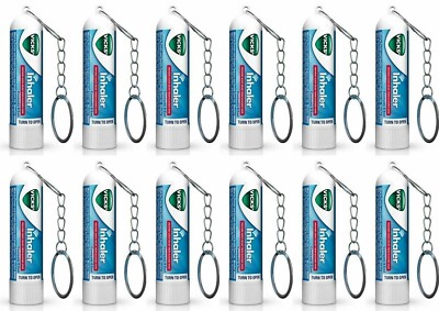 Vicks Inhaler Relief for Cold Sinus Nasal Congestion Allergy 24 Pc