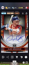 Baseball Topps Bunt TRIBUTE 2023 digital ALEX BREGMAN ICONIC /65 RED SIGNATURE 