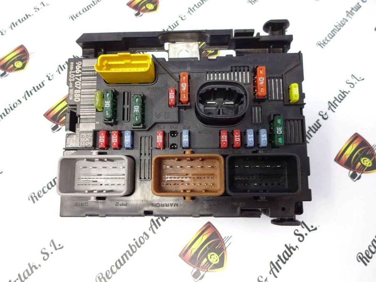 CITROËN C3 パネルモール Bcm Fuse Box Peugeot 1007 Citroen C3 9661707880 Bsm-L03 00