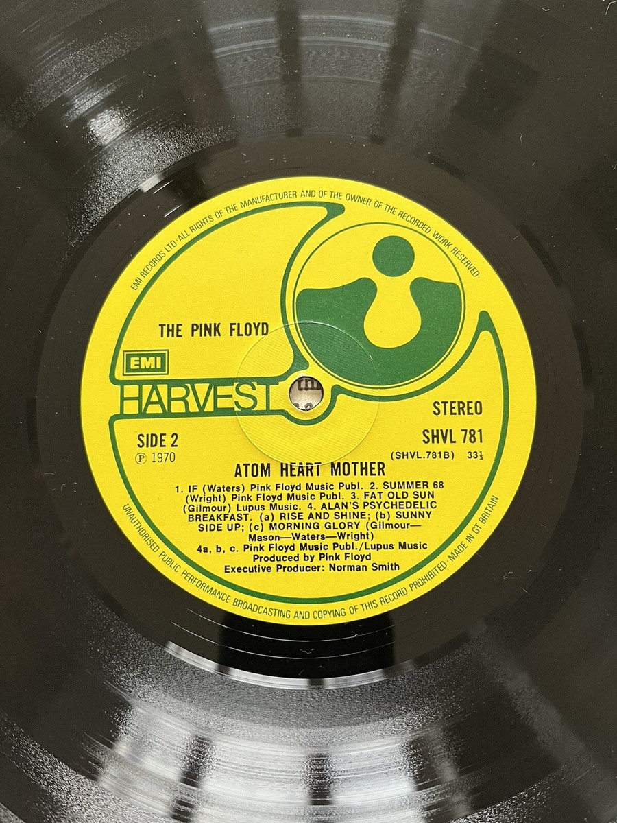 Pink Floyd Atom Heart Mother UK Harvest | eBay UK
