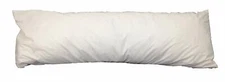 Pillowtex White Goose Feather and Down Body Pillow