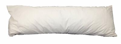 Pillowtex White Goose Feather and Down Body Pillow