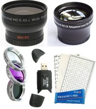 7Pc Super Saving Hi Def Accessory Kit for Panasonic Lumix DMC-GM5