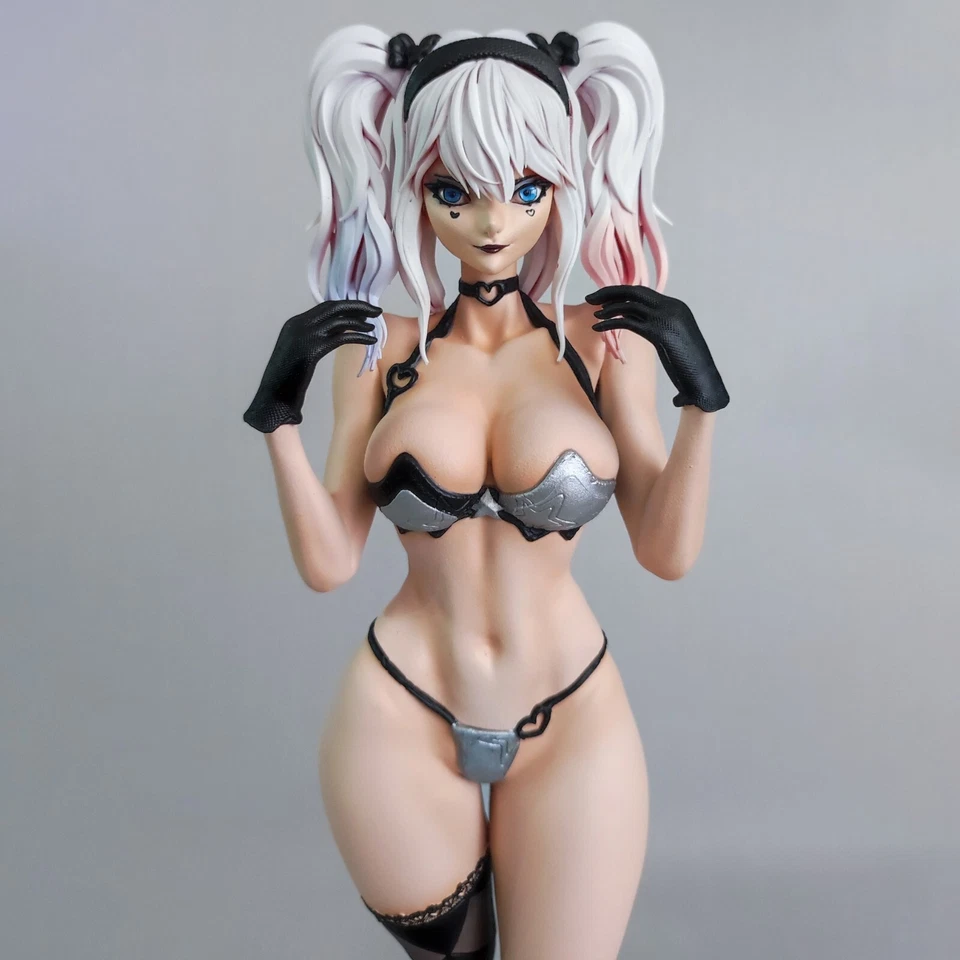 Harley Quinn figure in anime style | NSFW girl figure | suicide squad hero - Image 2 of 3
