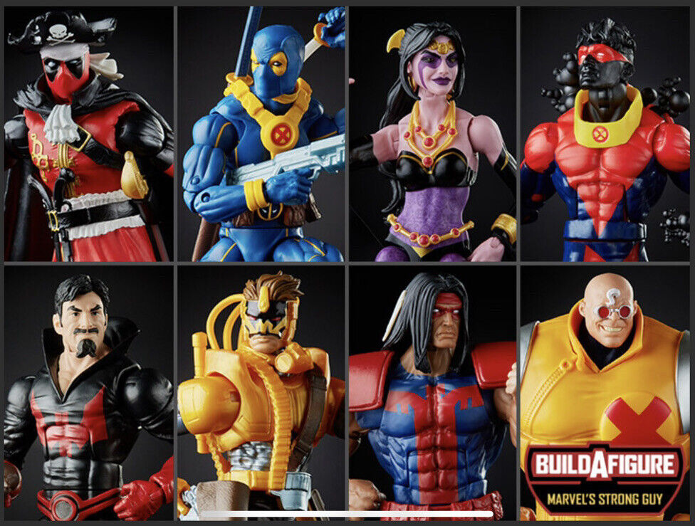 マーベルレジェンド・Xファクター5人セット X-Men 60th Anniversary Marvel Legends Villains Action Figure
