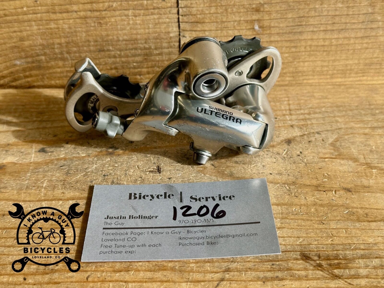 Shimano Ultegra RD-6500 Long Cage 9-Speed Rear Derailleur