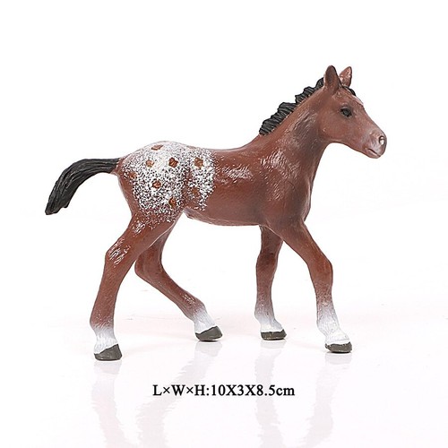 Realistic Animal Horse Models Action & Toy Figures Solid Emulation arabian Horse - Picture 27 of 53
