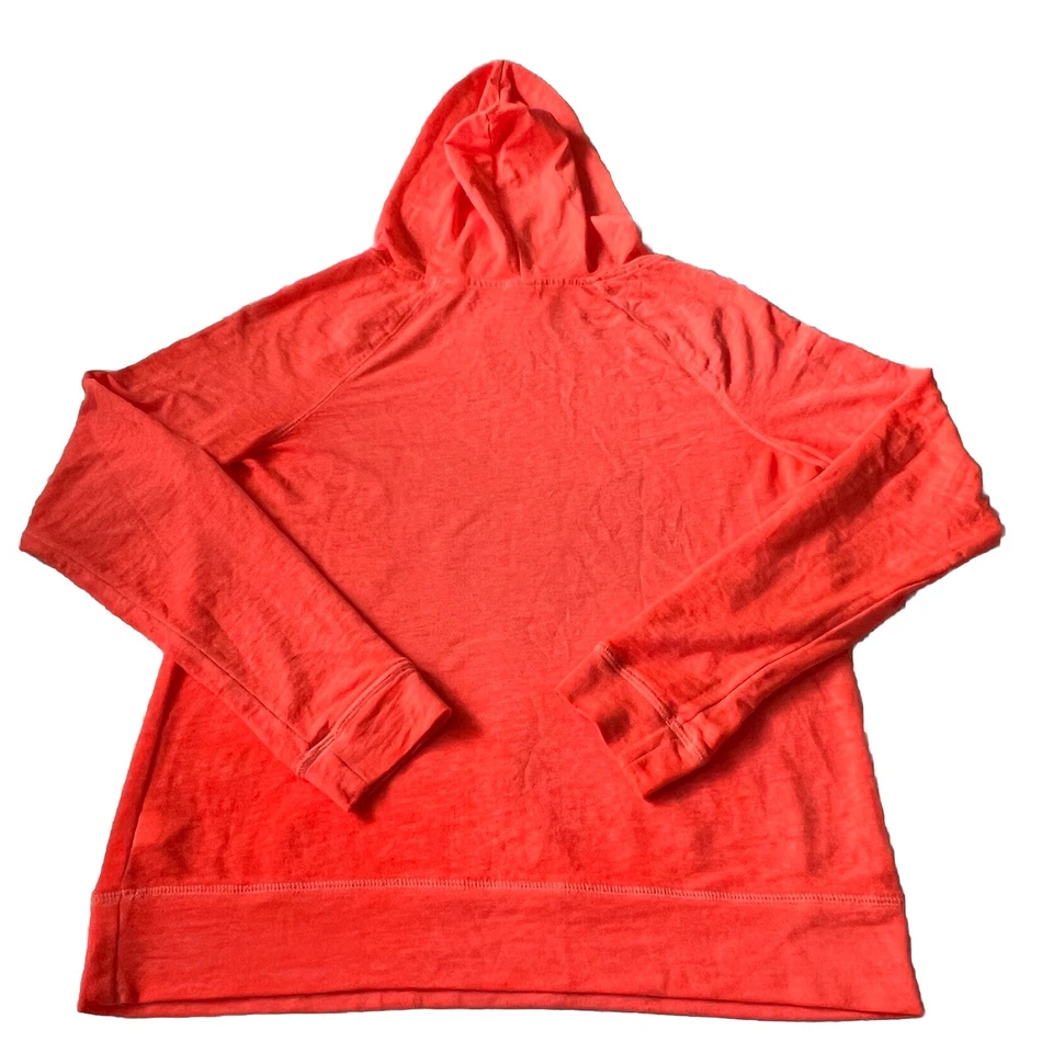 Sudadera con capucha Hard Candy naranja neón playa para mujer talla L (11-13) Foto 2 de 4
