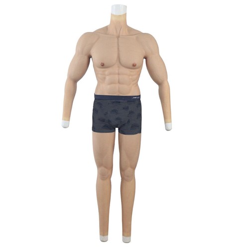 Cosplay Fake Muscle completo in silicone per tutto il corpo maschile gioco... - Picture 10 of 15