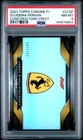 2023 TOPPS CHROME FORMULA 1 CONSTRUCTORS CREST SCUDERIA FERRARI 91/199 PSA 8
