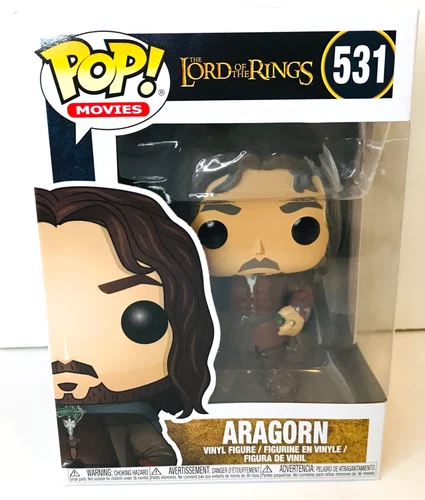 Funko Pop! Aragorn 531 Vinyl Figure Lord of The Rings Movies LOTR Rare 🔥📈