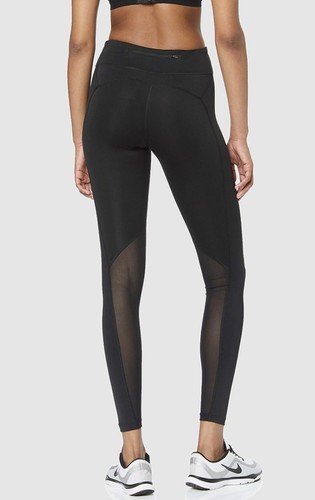 Nike Damen große schwarze Schnelllaufleggings gebraucht, in einwandfreiem Zustand Mesh - Bild 2 von 9