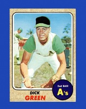 1968 Topps Set-Break #303 Dick Green EX-EXMINT *GMCARDS*