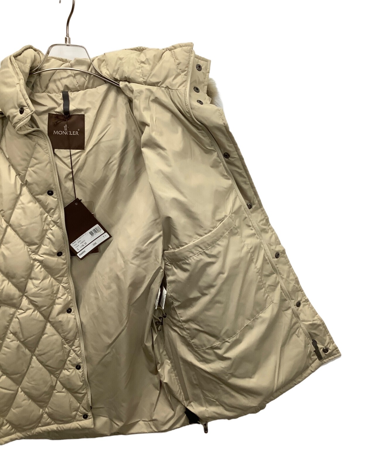 MONCLER/41301/97/69950 Down Jacket Khaki Size: 1 thumbnail 3