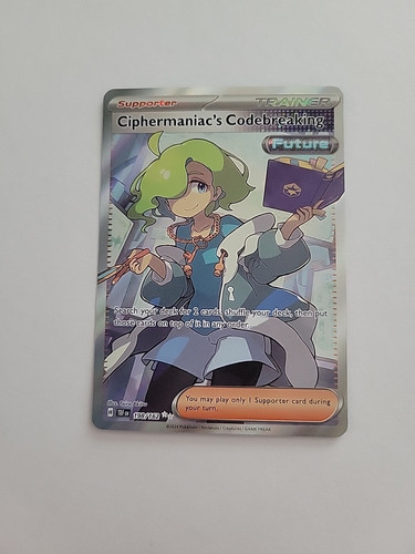 Ciphermaniac's Codebreaking 198/162 Sv05: Temporal Forces Holo NM - Picture 1 of 2
