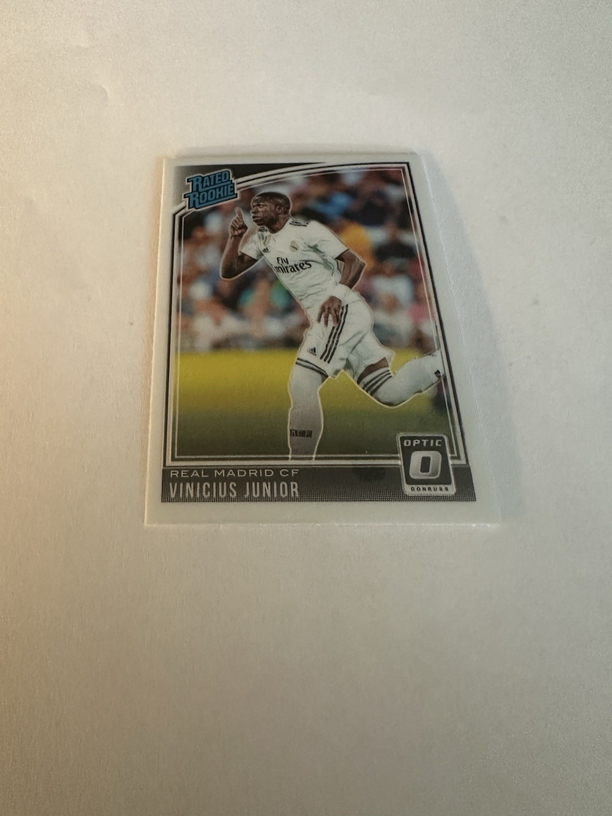 2018-19 Panini Donruss - Rated Rookie Vinicius Junior #177 Optic (RC)