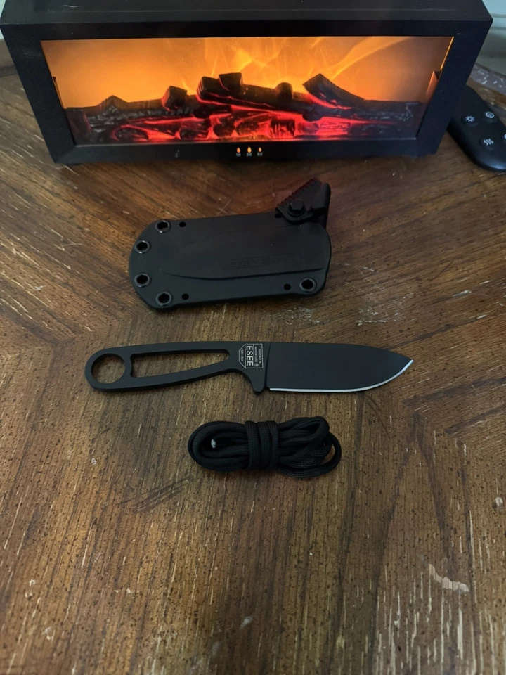 NUEVO CUCHILLO FIJO Y FUNDA KABAR BECKER BK14 CUELLO ESKABAR HECHO EN EE. UU. Foto 3 de 3