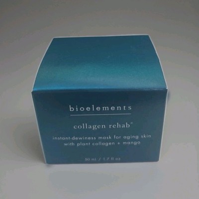 Bioelements Collagen Rehab 1.7 oz Facial Mask New In Box