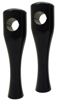 Accutronix 811-20082 HRH1356-B 6'' HOURGLASS RISER 1''BARS FX & XL BLACK