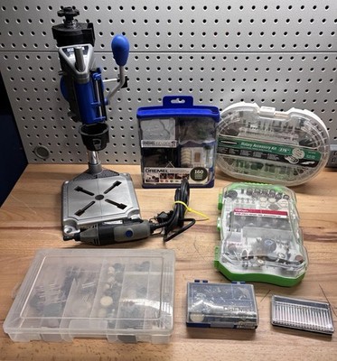 DREMEL Variable Speed 395, and 220 Press, & 100's of Consumable Accessories