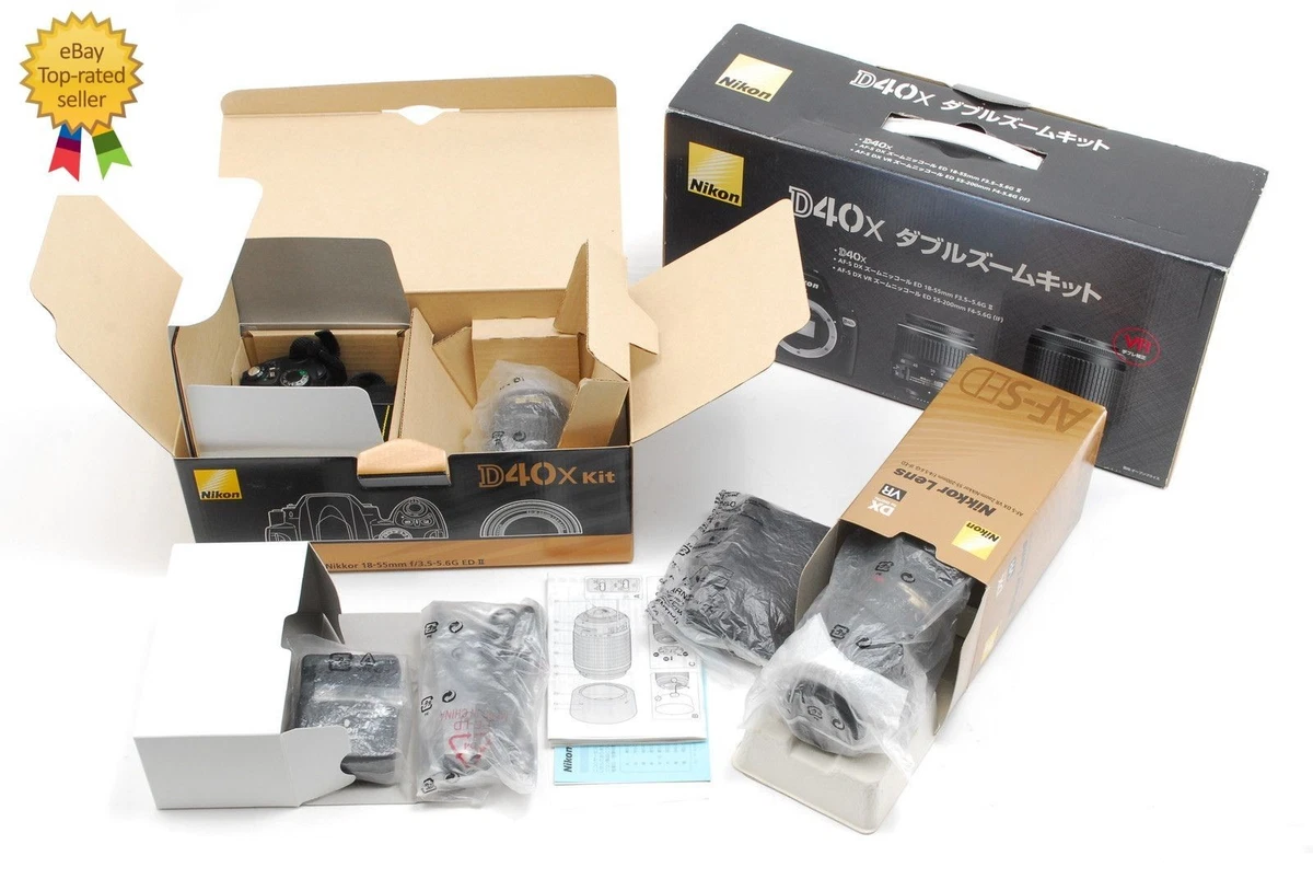 Nikon デジタル一眼レフカメラ D40X ダブルズームキット 【公式通販】