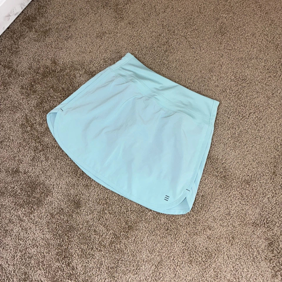 Pantalón corto forrado Free Fly Breeze XS Sea Glass azul tenis pickleball para mujer Foto 2 de 4