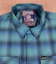 Dixxon Flannel Company Poseidon's Kiss Limited Edition Men's Shirt Size 2XL