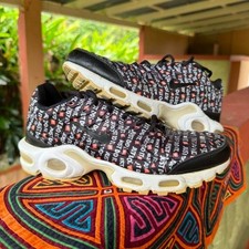 Nike Air Max Plus TN Just Do It Nero Bianco Donna Taglia 7 862201-007 Sneakers