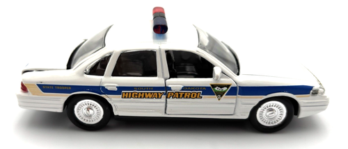 Road Champs South Dakota Highway Patrol polizia porte auto e bagagliaio aperti