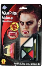 Vampire Makeup Kit, Unisex-One Size