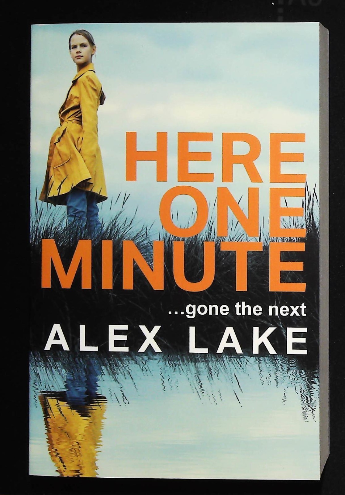 Here One Minute by Alex Lake Book NEW Paperback Thriller Novel