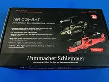 The Air Combat Battling Helicopters 2 Pack 2.4Ghz Hammacher Schlemmer Motion Con
