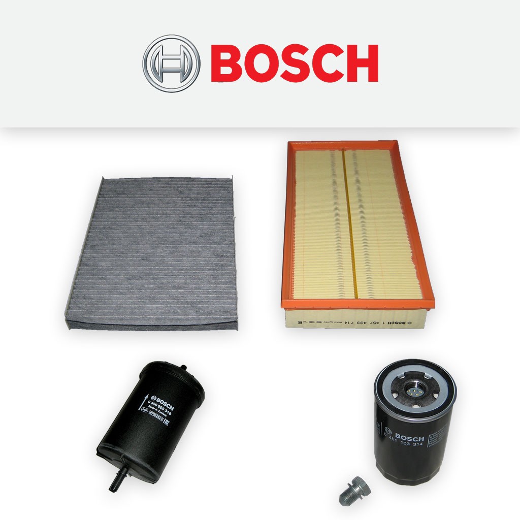 SERVICE KIT VW NEW BEETLE (1C/1Y/9C) 2.0 8V OIL AIR FUEL CABIN FILTERS 1998-2010