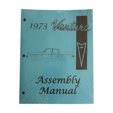 1973 Pontiac Ventura 1974 Gto Factory Assembly Manual High Quality