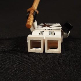 LEGO Minifig Zane the Golden Weapons Ninjago njo0001 Missing Head