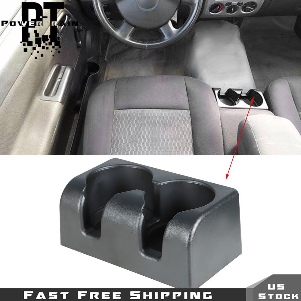 Front Rear Bench Seat Dual Cup Holder Insert For Chevrolet Colorado GMC Canyon