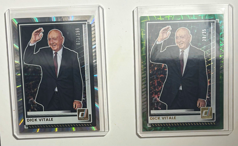 Panini Donruss Basketball 2025-26 Dick Vitale #181 Card Lot (2) /35 /199