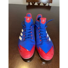 Adidas Men's Adizero Protrax Metal Cleats Kansas Jayhawks ~ Size 11.5 M