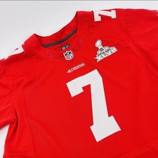 Nike San Francisco 49ers Colin Kaepernick Jersey Mens 40 NFL Super Bowl XLVII