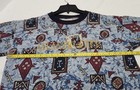 Vintage 90s HEADLINE Atlantic City Aztec TieDye All-Over Print Graphic T-Shirt L — photo 5