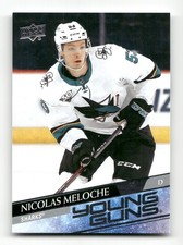 Nicolas Meloche 2020-21 Upper Deck #463 Rookie San Jose Sharks RC