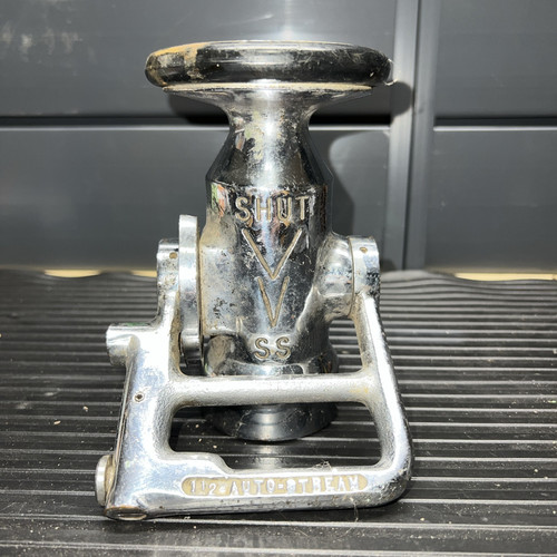 Akron Chrome Over Brass Fire Nozzle